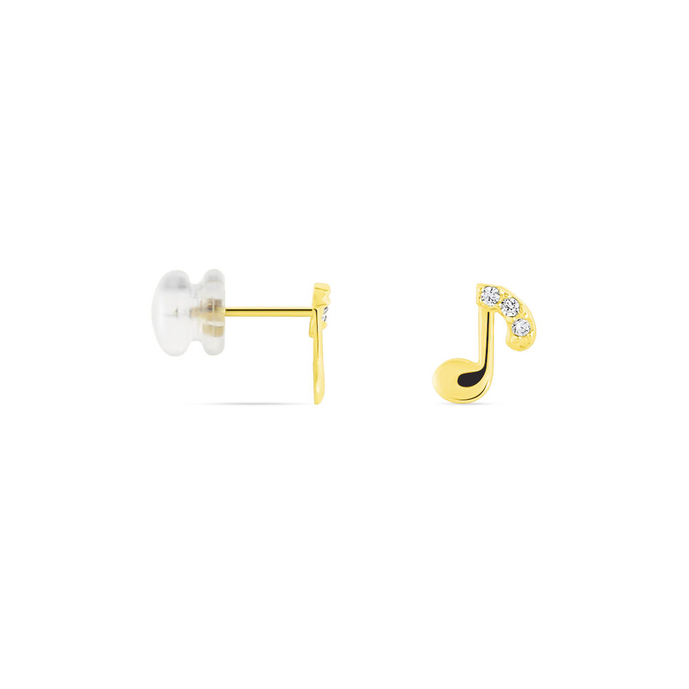 Boucles D'oreilles Or Jaune Xavierine Oxydes - Pendantes Femme | Marc Orian