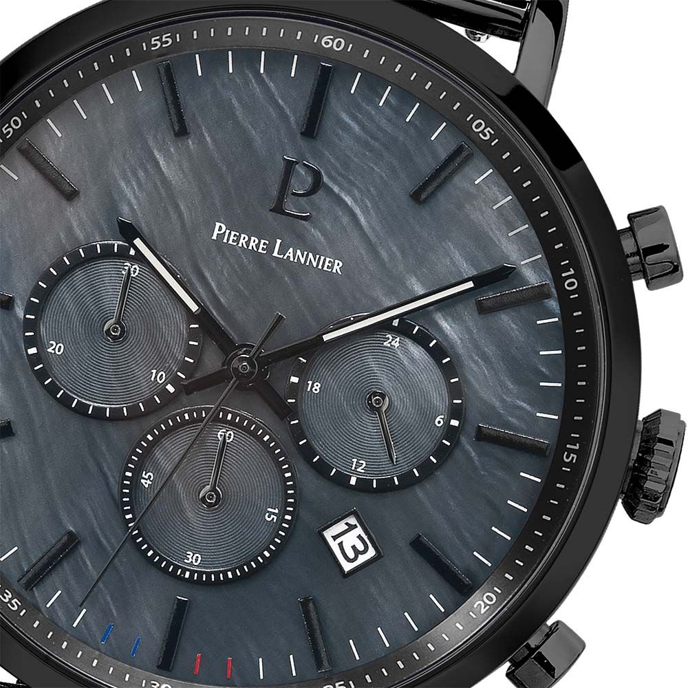 Montre Pierre Lannier Baron Noir - Montres étanches Homme | Marc Orian