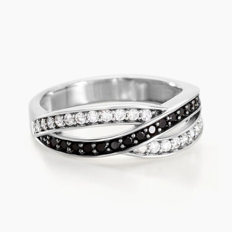 Bague Bethany Argent Blanc Oxyde De Zirconium - Bagues avec pierre Femme | Marc Orian