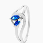 Bague Sakina Or Blanc Saphir - Bagues vintage Femme | Marc Orian