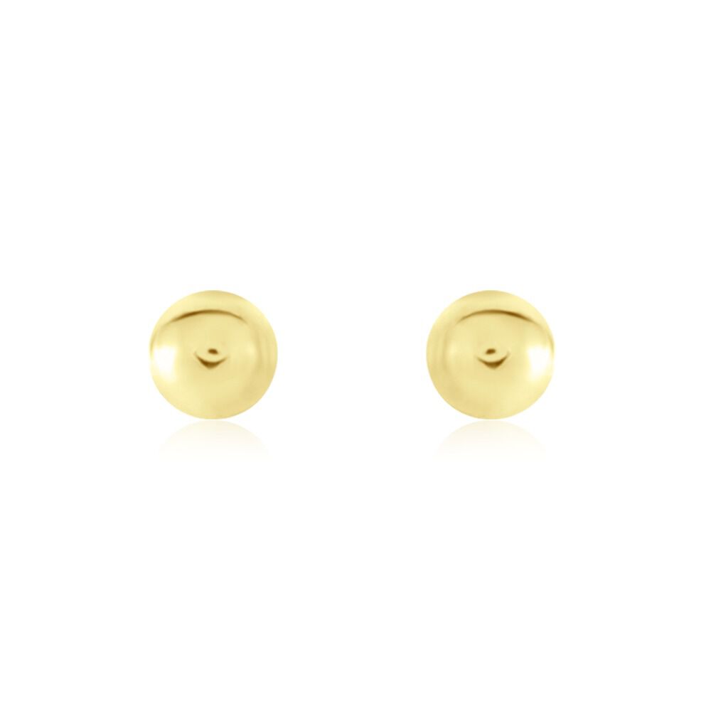 Boucles D'oreilles Puces Or Jaune Fidelia - Puces Famille | Marc Orian