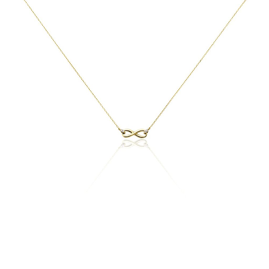 Collier Or Jaune Kistna Diamants - Colliers avec pierres Femme | Marc Orian