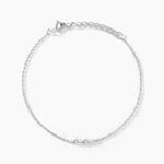 Bracelet Naura Argent Blanc Oxyde De Zirconium - Bracelets fantaisie Femme | Marc Orian
