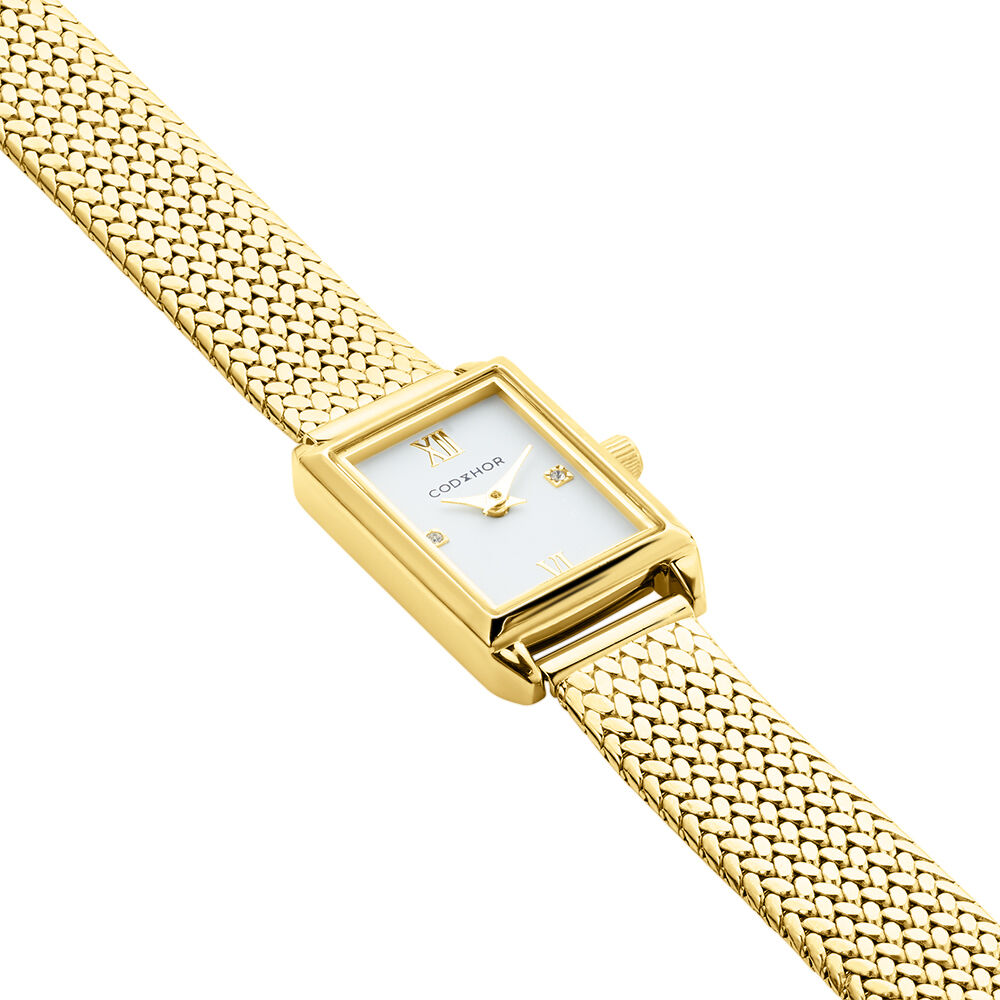 Montre Codhor Suzy Blanc - Montres classiques Femme | Marc Orian