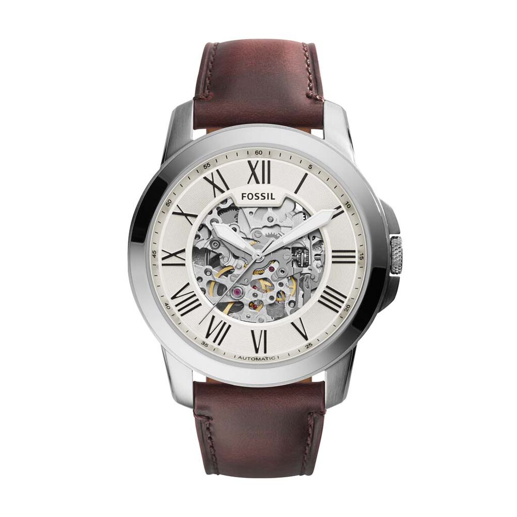 Montre Fossil Grant Automatique Beige - Montres automatiques Homme | Marc Orian