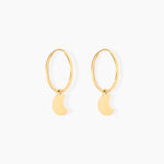 Cr&eacute;oles Belita Or Jaune - Boucles d'oreilles pampille Femme | Marc Orian