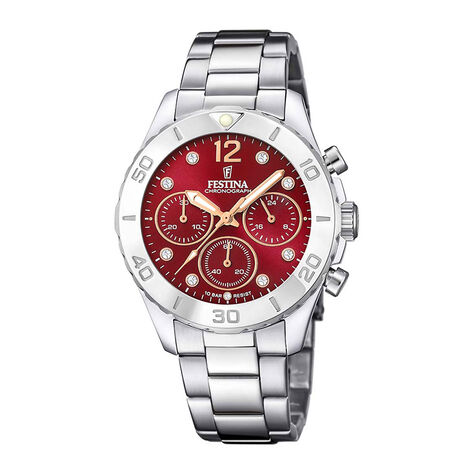 Montre Festina Boyfriend Rouge - Montres Femme | Marc Orian