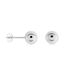 Boucles D'oreilles Puces Virgie Argent Blanc - Puces Femme | Marc Orian