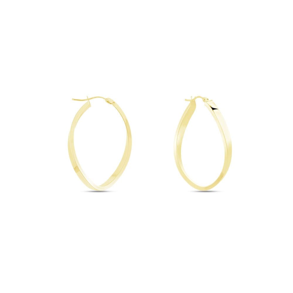 Créoles Or Jaune - Créoles Femme | Marc Orian