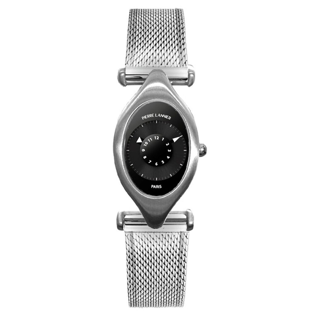 Montre Pierre Lannier Ovni Noir - Montres &eacute;tanches Femme | Marc Orian