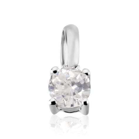 Pendentif Aphrodite Or Blanc Diamant - Parures de mariage Femme | Marc Orian