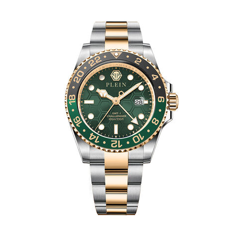 Montre Philipp Plein Gmt-i Challenger Vert - Montres &eacute;tanches Homme | Marc Orian