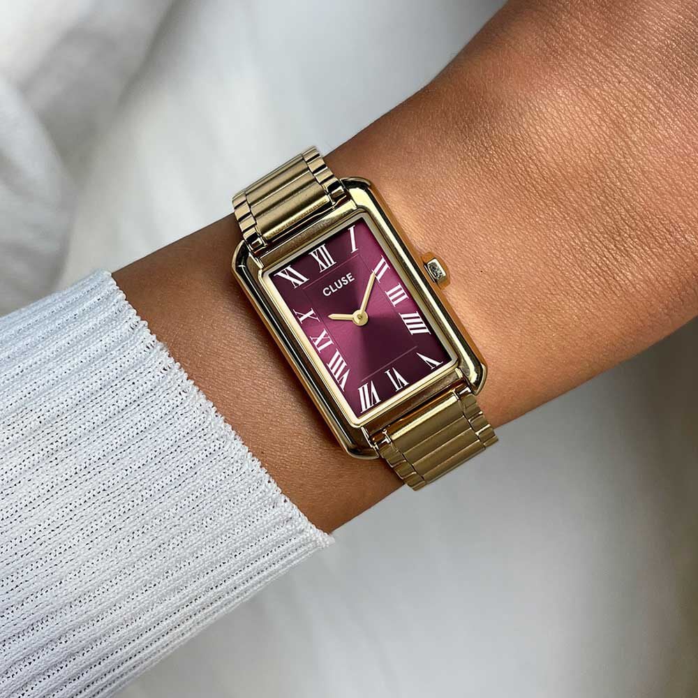 Montre Cluse Belisenna Bordeaux - Nouveautés Femme | Marc Orian
