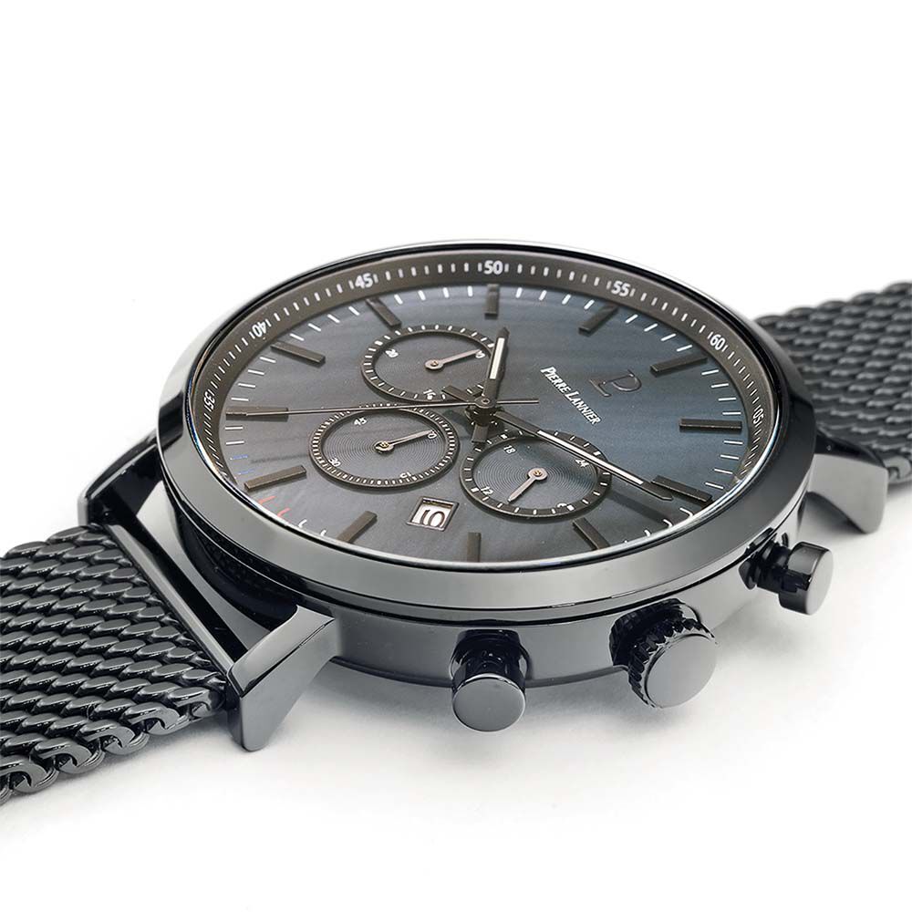 Montre Pierre Lannier Baron Noir - Montres étanches Homme | Marc Orian
