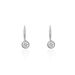 Boucles D'oreilles Pendantes Or Blanc Roshanara Diamants - Pendantes Femme | Marc Orian