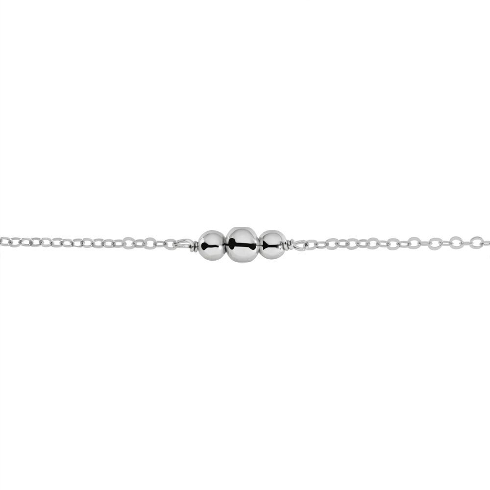Bracelet China Argent Blanc - Bracelets chaînes Femme | Marc Orian