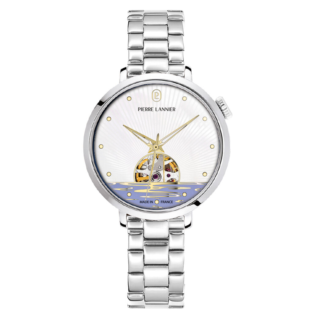 Montre Pierre Lannier Australe Nacre Blanche - Montres automatiques Femme | Marc Orian