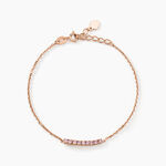 Bracelet Rio Argent Rose Oxyde De Zirconium - Bracelets fantaisie Femme | Marc Orian