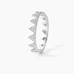Bague Doria Argent Blanc Oxyde De Zirconium - Bijoux fantaisie Femme | Marc Orian