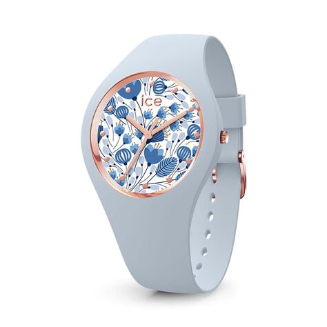 Montre Ice Watch Flower Bleu - Montres &eacute;tanches Femme | Marc Orian