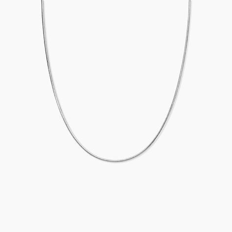 Cha&icirc;ne Geva Argent Blanc - Colliers fantaisie Femme | Marc Orian