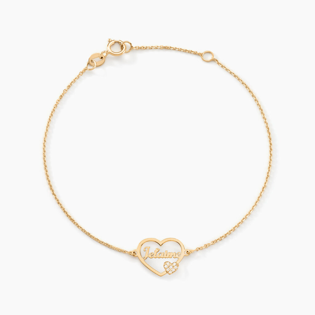 Bracelet Or Jaune Veridiane Oxyde - Bracelets chaînes Femme | Marc Orian