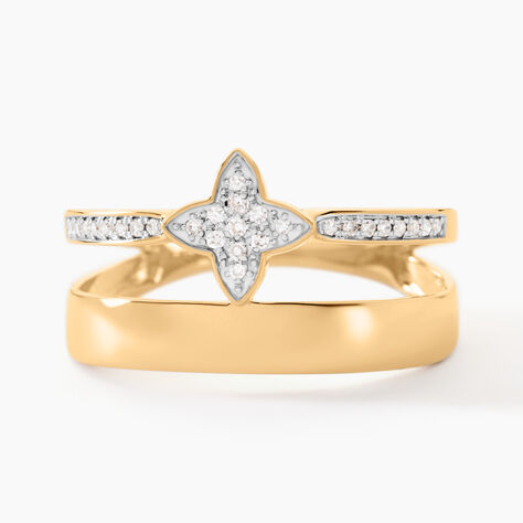Bague Delicatesse Or Jaune Diamant - Bagues pierres pr&eacute;cieuses Femme | Marc Orian