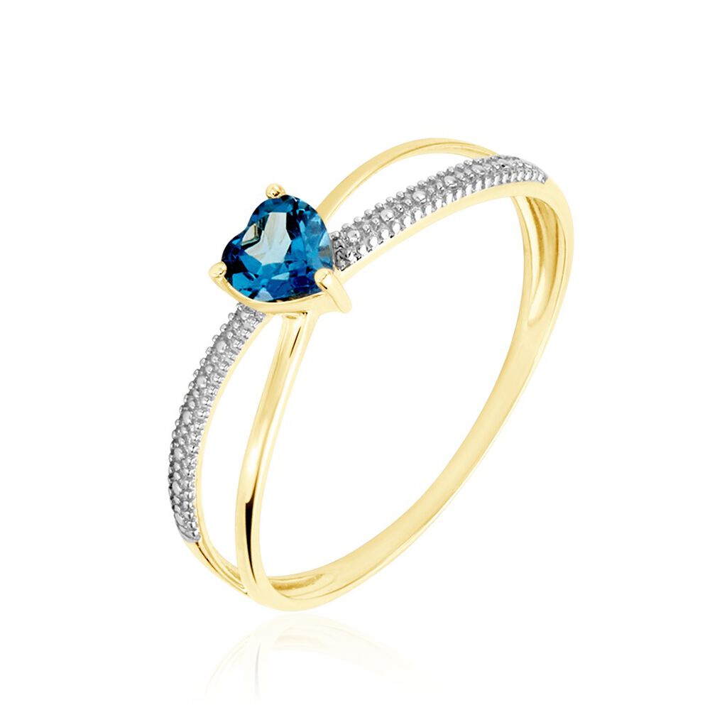 Bague Rory Or Jaune Topaze - Bagues pierres fines Femme | Marc Orian