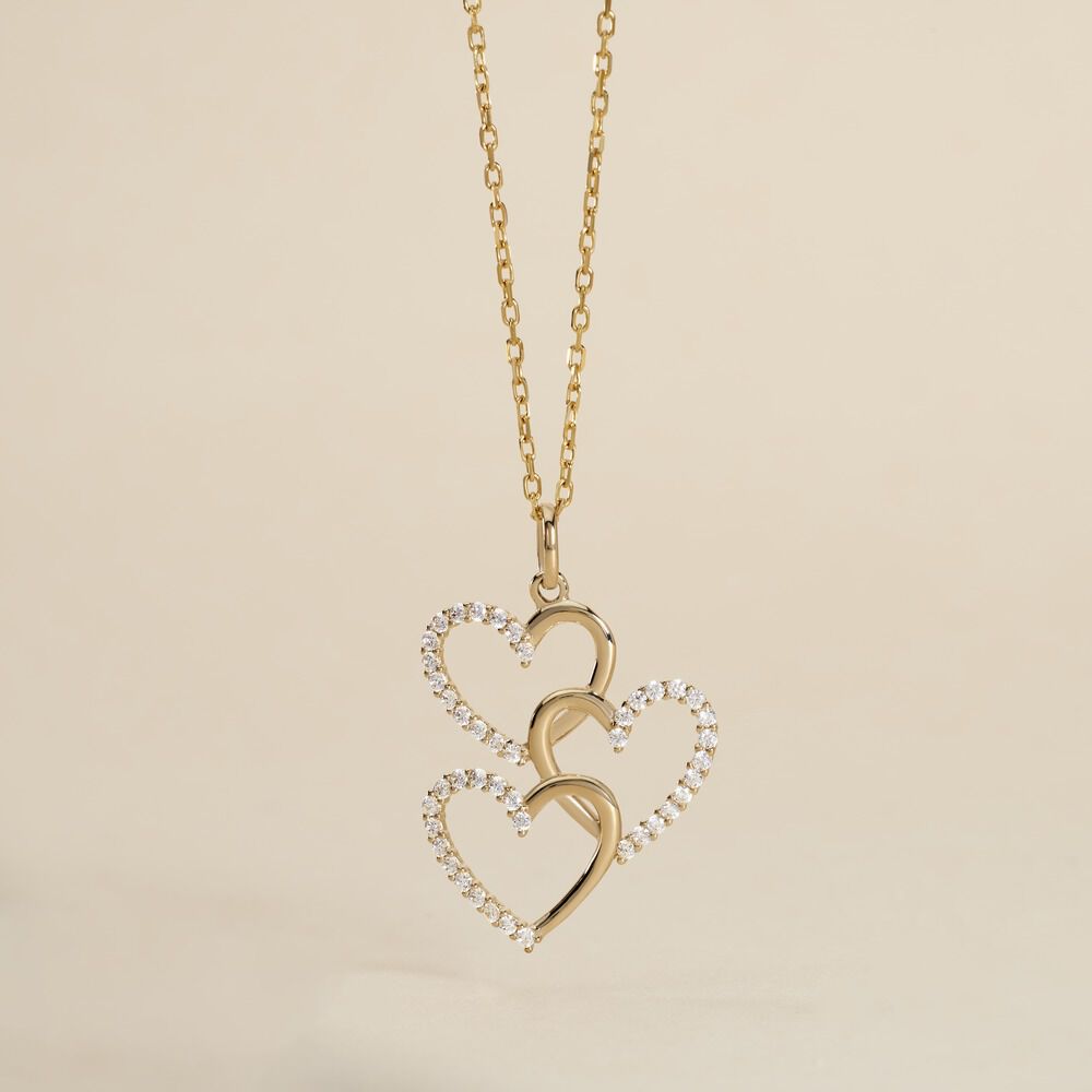 Pendentif Lovely Or Jaune Oxyde De Zirconium - Pendentifs Femme | Marc Orian