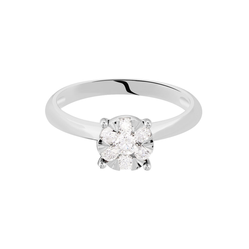 Bague Solitaire Dream Or Blanc Diamant - Bagues Solitaire Femme | Marc Orian