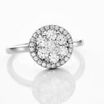 Bague Eryne Argent Blanc Oxyde De Zirconium - Bijoux fantaisie Femme | Marc Orian