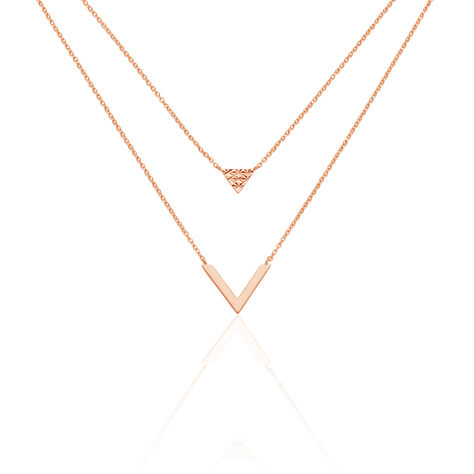 Collier Veroniica Argent Rose - Colliers ete Femme | Marc Orian