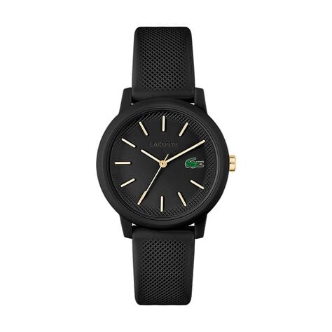 Montre Lacoste 12.12 Noir - Montres &eacute;tanches Femme | Marc Orian