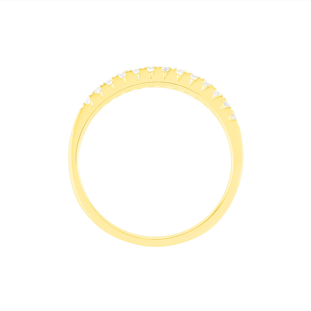 Alliance Pristina Or Jaune Diamant - Alliances Femme | Marc Orian