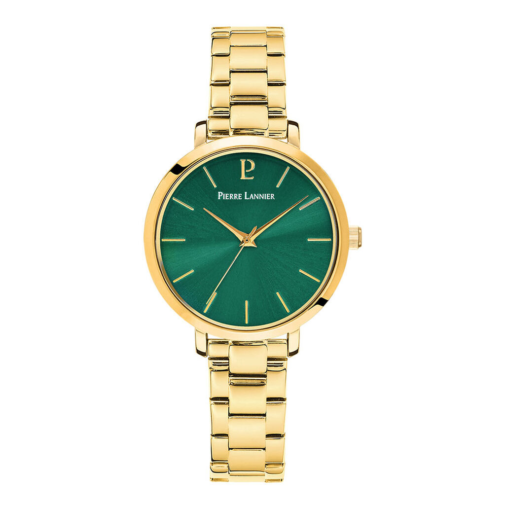Montre Pierre Lannier Chouquette Vert - Montres &eacute;tanches Femme | Marc Orian
