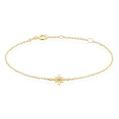 Bracelet Kazima Plaqué Or Oxydes De Zirconium - Bracelets chaînes Femme | Marc Orian