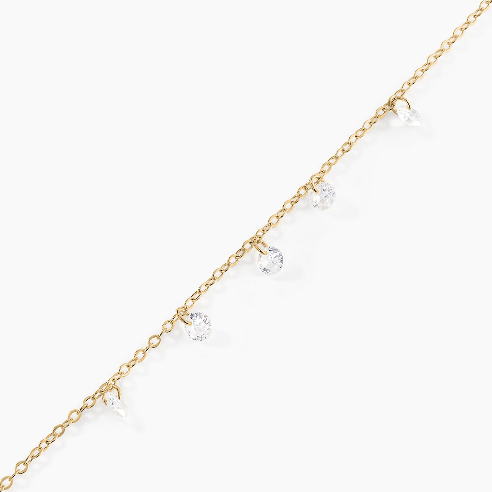 Bracelet Myosothis Plaqué Or Oxydes De Zirconium - Bracelets chaînes Femme | Marc Orian