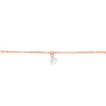 Bracelet Constantin Argent Rose Oxyde De Zirconium - Bracelets fantaisie Femme | Marc Orian