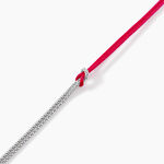 Bracelet Anicha Argent Blanc - Bracelets cordons Femme | Marc Orian