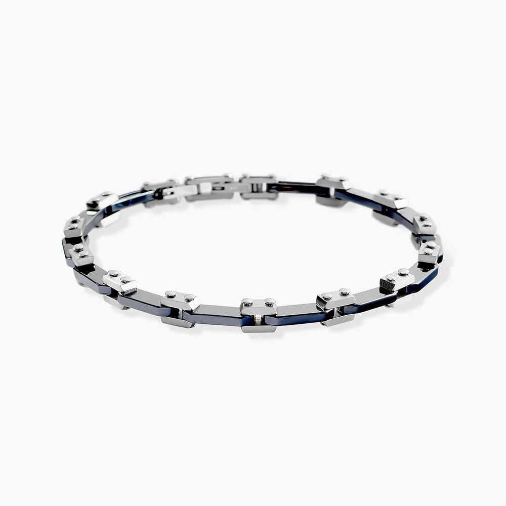 Bracelet Jourdan Iain Acier Argent&eacute; - Bracelets cha&icirc;nes Homme | Marc Orian