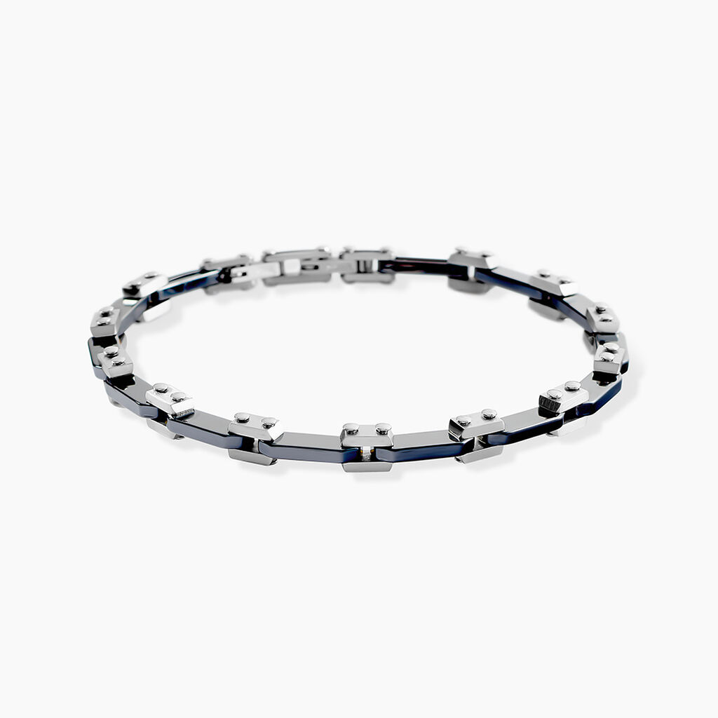 Bracelet Jourdan Iain Acier Argent&eacute; - Bracelets cha&icirc;nes Homme | Marc Orian