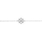 Bracelet Vasya Or Blanc Diamant - Bracelets cha&icirc;nes Femme | Marc Orian