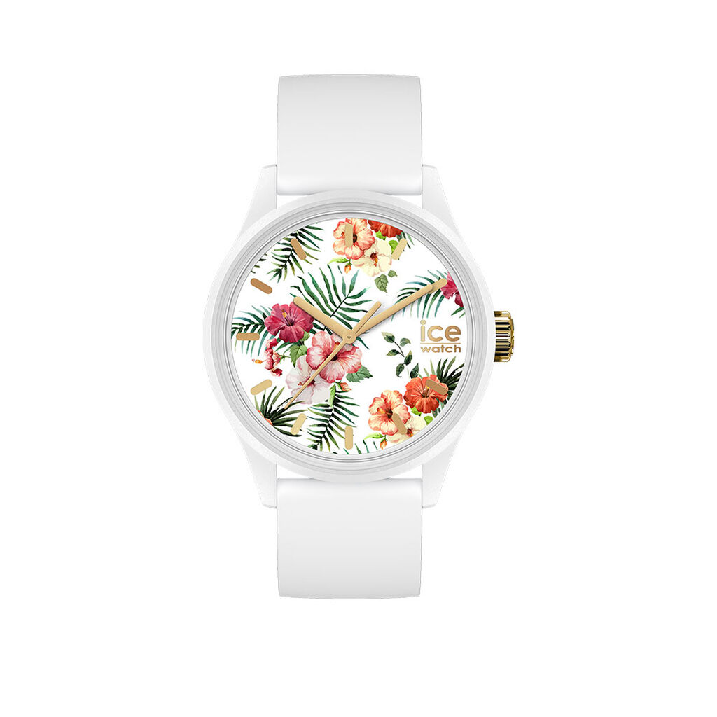 Montre Ice Watch Solar Power Blanc - Montres &eacute;tanches Femme | Marc Orian