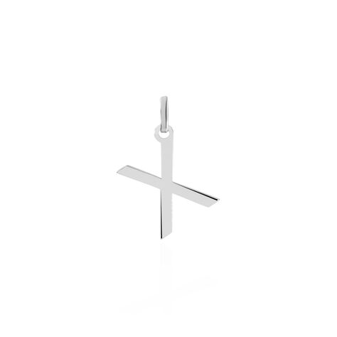 Pendentif Ionia Lettre Or Blanc - Pendentifs Famille | Marc Orian