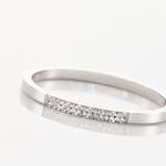 Alliance Piamanta Or Blanc - Alliances duo Unisex | Marc Orian