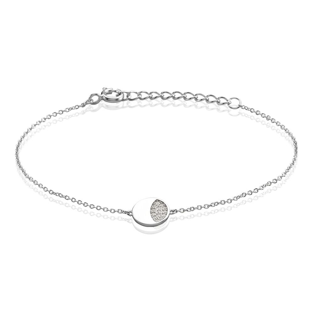 Bracelet Argent Grissil Oxydes De Zirconium - Bracelets chaînes Femme | Marc Orian