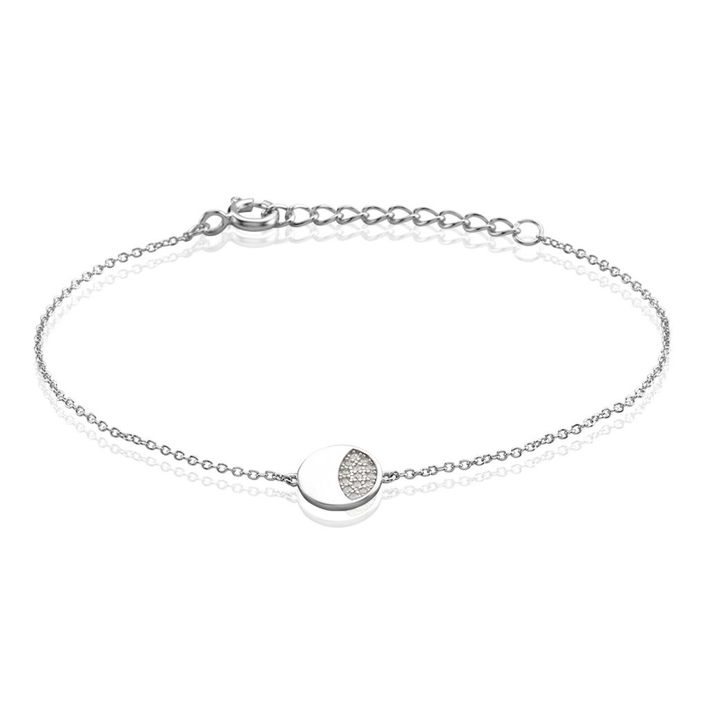 Bracelet Argent Grissil Oxydes De Zirconium - Bracelets chaînes Femme | Marc Orian