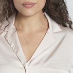 Collier Aphrodite Or Blanc Diamant Synthetique - Colliers avec pierres Femme | Marc Orian