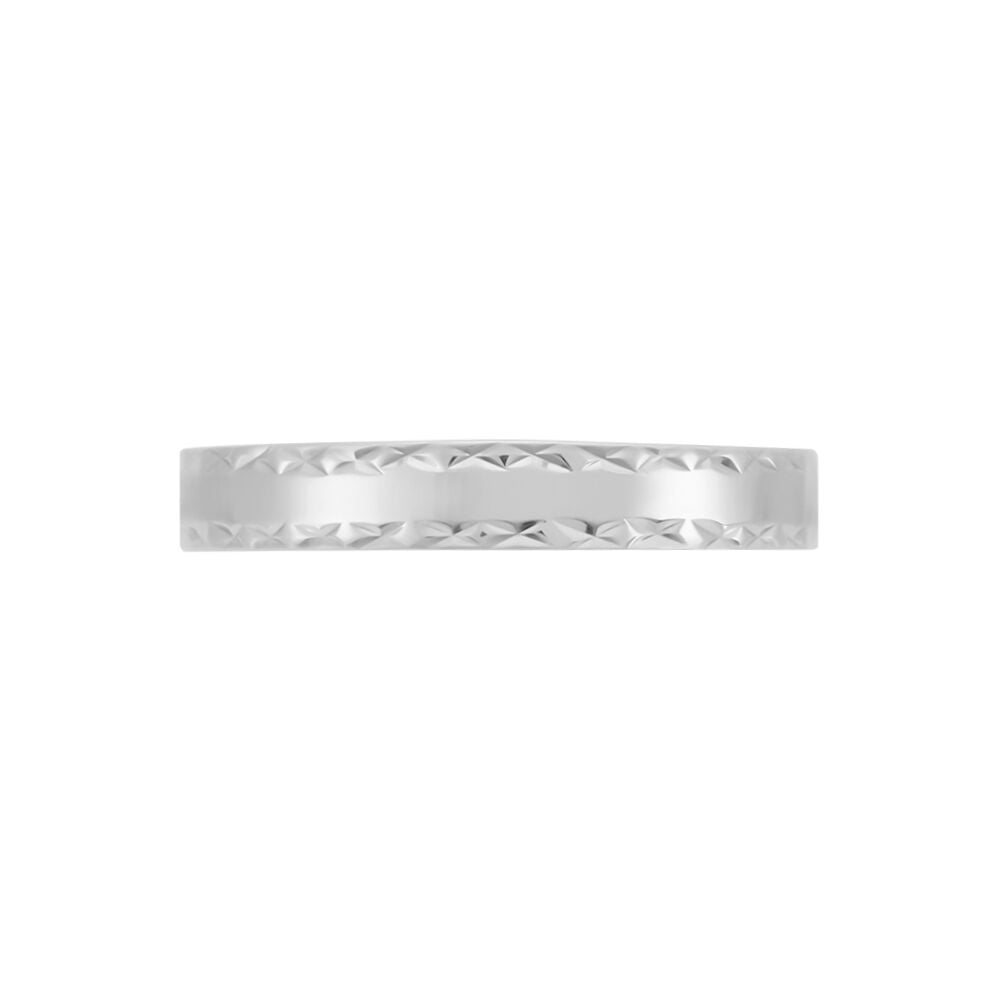 Alliance Devon Argent Blanc - Alliances duo Homme | Marc Orian