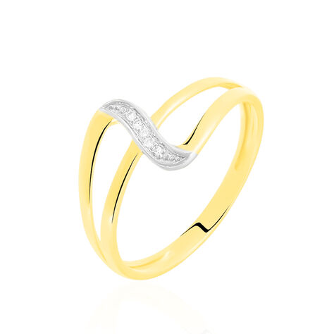 Bague Rosabelle Or Jaune Diamant - Bagues pierres précieuses Femme | Marc Orian
